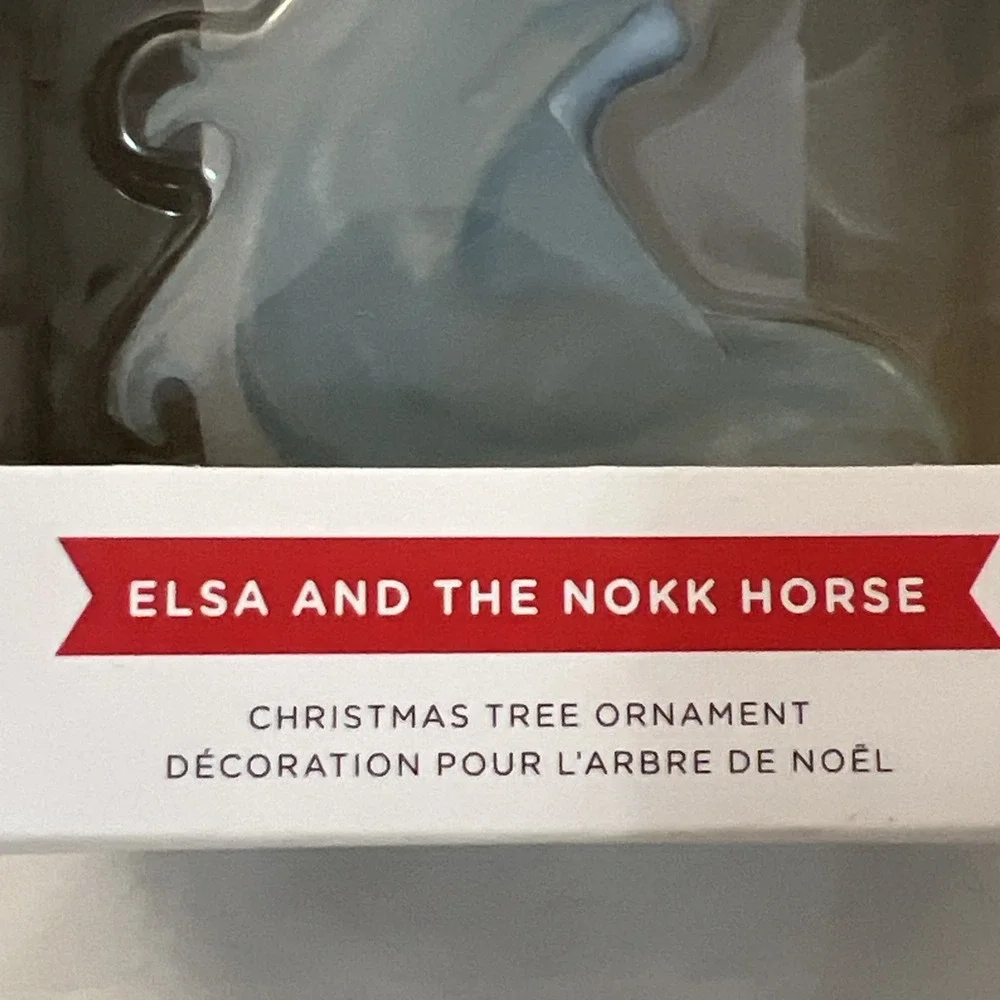 Hallmark Ornaments Disney Frozen Elsa and‎ the Nokk Horse NIB Christmas Holiday